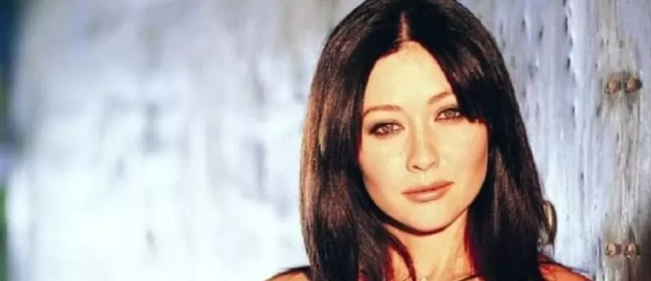 L actrice américaine Shannen Doherty star de la série Beverly Hills